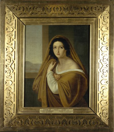 Ritratto della principessa Yevdokia Avdotya Ivanovna Golitsyna, nata Izmaylova 1794-1890, 1810s da Alexei Yegorovich Yegorov