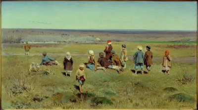 Le gru migrano da Alexej Stepanowitsch Stepanow