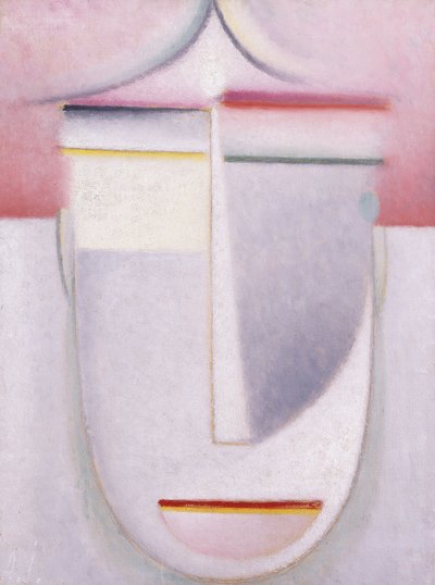 Testa Astratta: Composizione N. 2 "Inverno", c.1924 da Alexej von Jawlensky