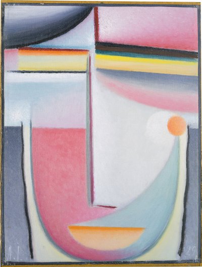 Testa astratta: Sinfonia in rosa da Alexej von Jawlensky