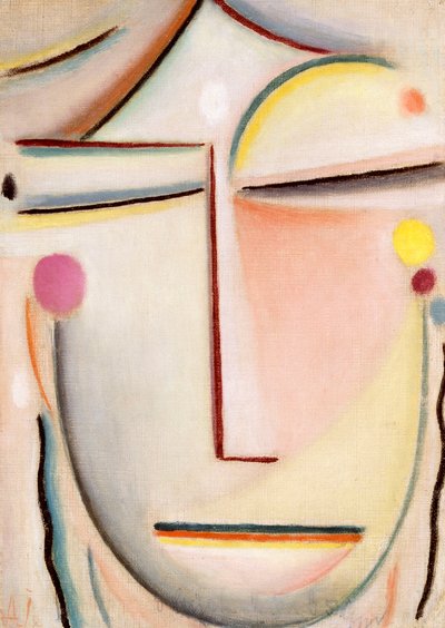 Astratto di una Testa: Luce del Mattino da Alexej von Jawlensky