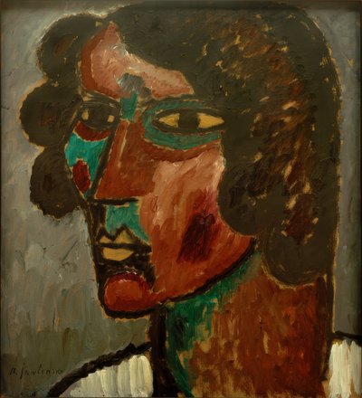 Ritratto di Sacharoff da Alexej von Jawlensky