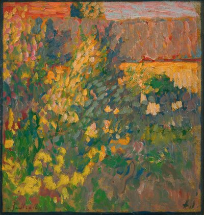 Giardino in fiore da Alexej von Jawlensky