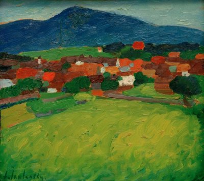 Villaggio di Murnau da Alexej von Jawlensky