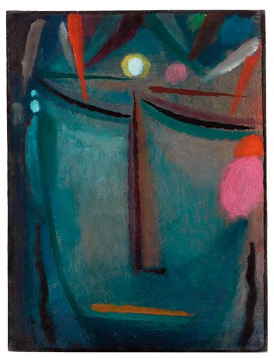Volto di Cristo, Corona di Spine, 1918 da Alexej von Jawlensky