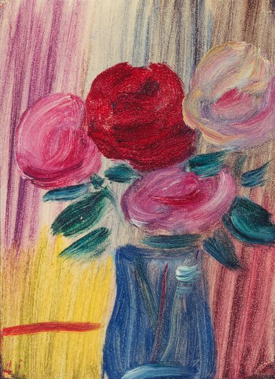 Fiori in vaso blu, 1936 da Alexej von Jawlensky