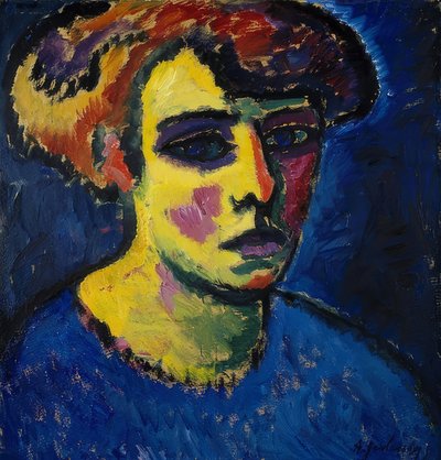 Testa di donna da Alexej von Jawlensky