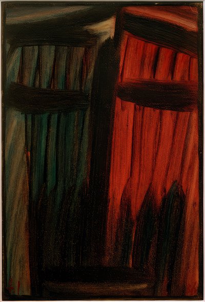 Grande meditazione: ardore trattenuto da Alexej von Jawlensky