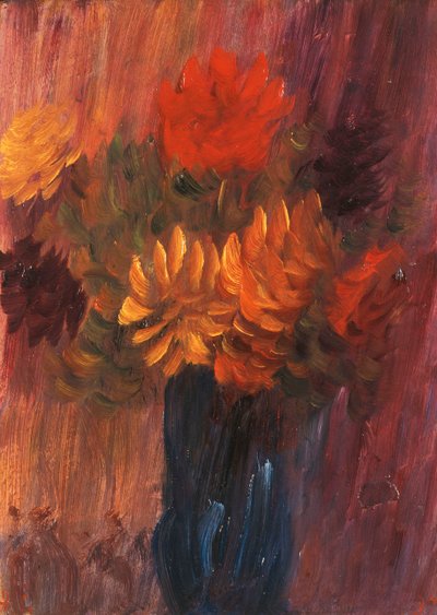 Grande natura morta: dalia rossa e gialla, 1937 da Alexej von Jawlensky