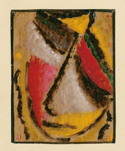 Meditazione, 1934 da Alexej von Jawlensky