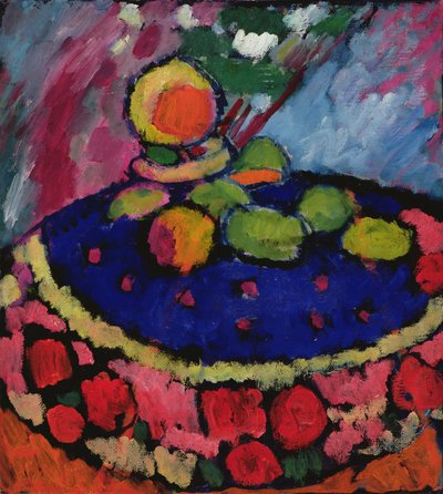 Con Tavolo Rotondo, 1910 da Alexej von Jawlensky