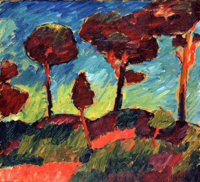 Pini a Prerow da Alexej von Jawlensky