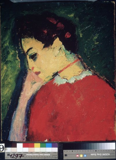 Ritratto di donna da Alexej von Jawlensky