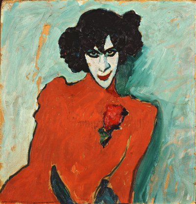 Ritratto di Alexander Sakharoff da Alexej von Jawlensky