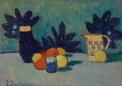 Natura morta con frutta da Alexej von Jawlensky
