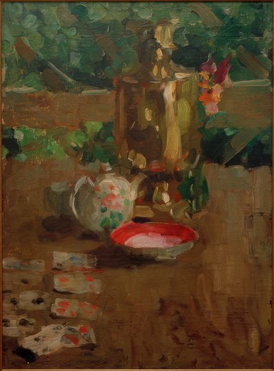 Natura morta con samovar da Alexej von Jawlensky
