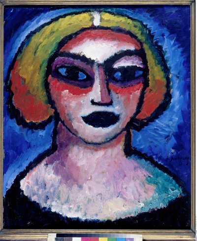 Testa di donna da Alexej von Jawlensky