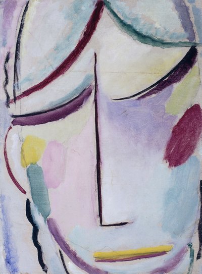 Il volto del Salvatore da Alexej von Jawlensky