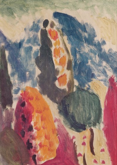Variazione IV, 1916 da Alexej von Jawlensky