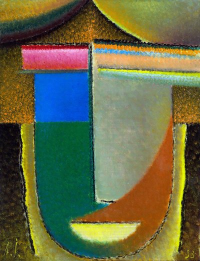 Volto astratto (Africa) da Alexej von Jawlensky