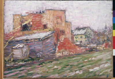 Vista di una strada da Alexej von Jawlensky