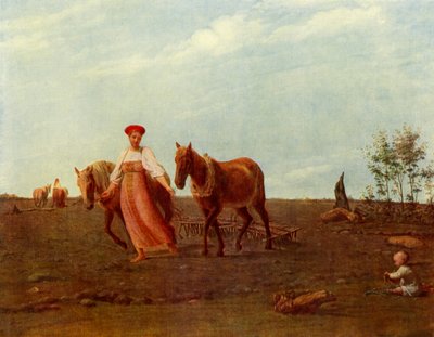 Nel Campo Arato. Primavera da Alexey Venetsianov