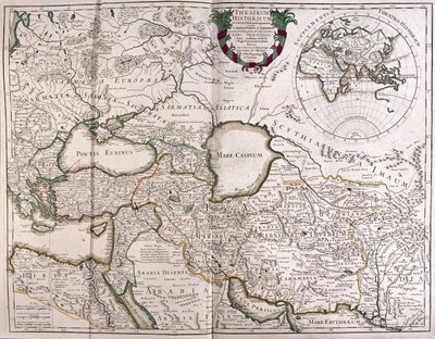 Europa orientale, Asia e Nord Africa - da A da Alexis Hubert Jaillot