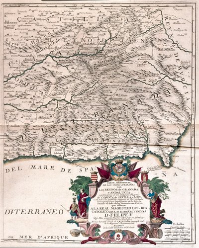 Granada e Andalusia, Spagna - di A da Alexis Hubert Jaillot