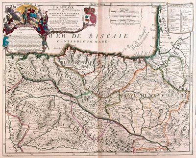 Golfo di Biscaglia e Navarra, Spagna - di A da Alexis Hubert Jaillot