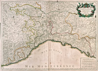 Milano, Genova e Piemonte, Italia - di A da Alexis Hubert Jaillot