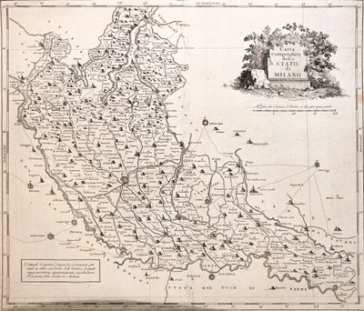 Milano e il nord Italia - da A da Alexis Hubert Jaillot
