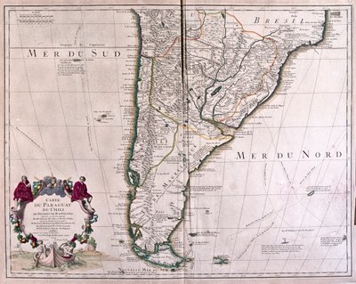 Paraguay e Cile - di A da Alexis Hubert Jaillot