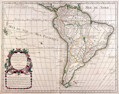 Sud America - da A da Alexis Hubert Jaillot