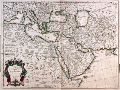 Turchia - Arabia e Iran - di A da Alexis Hubert Jaillot