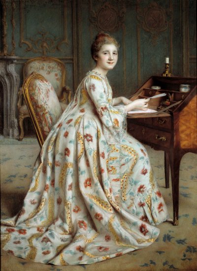Ritratto della Marchesa Dubois Mouchet da Alexis Axilette