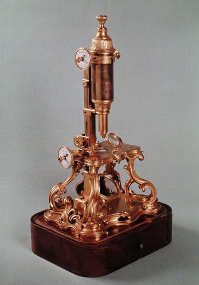 Microscopio appartenente a Louis Auguste d