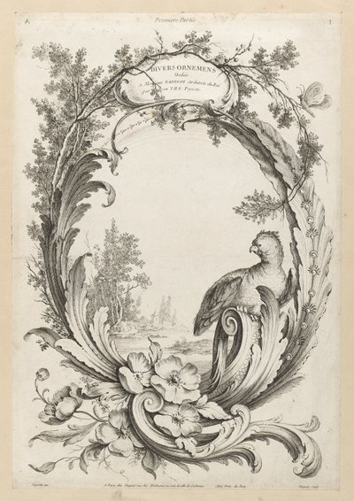 Prima Parte Diversi Ornamenti da Alexis Peyrotte