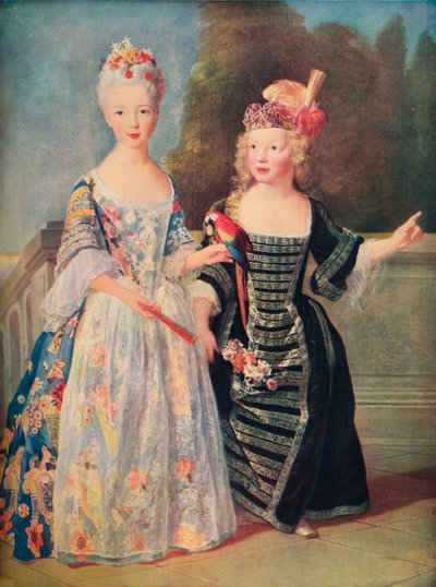 Mademoiselle De Bethisy e suo fratello, c1715, 1911 da Alexis Simon Belle