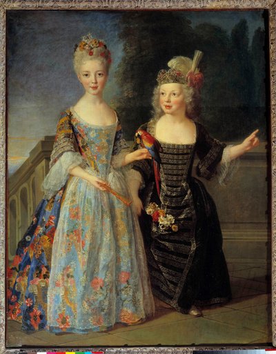 Ritratto di Catherine Éléonore Eugénie de Béthisy e suo fratello Eugène Éléonore da Alexis Simon Belle