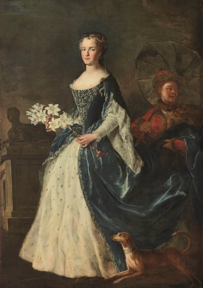 Ritratto di Maria Leszczyńska, Regina di Francia da Alexis Simon Belle