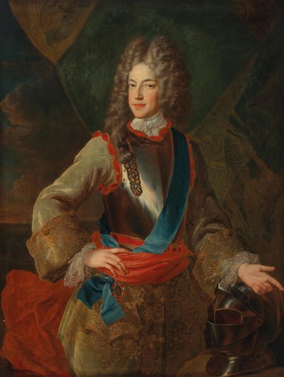 Ritratto del principe Giacomo Francesco Edoardo Stuart, soprannominato Il Vecchio Pretendente da Alexis Simon Belle