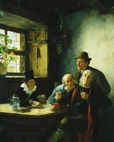 Una partita a carte da Alfons Spring