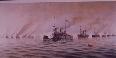 Guerra ispano-americana 1898, Battaglia della Baia di Manila da Alfonso Sanz