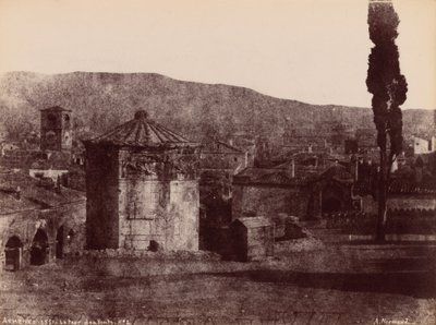 La Tour des Vents, Atene (Torre dei Venti, Atene), 1851 (foto) da Alfred Nicolas Normand