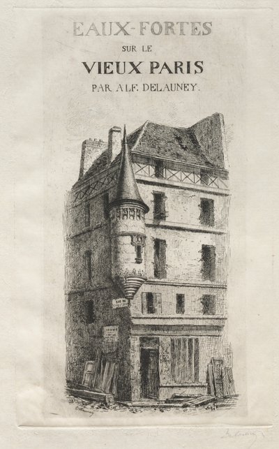 Torretta rue de coq Saint-Jean da Alfred Alexandre Delauney