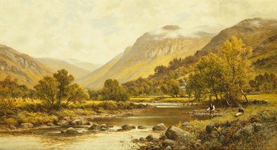 Borrowdale, Cumberland, 1896 da Alfred Augustus Glendening