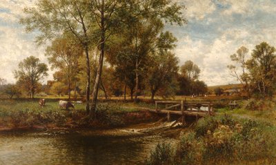 Nei prati, Youngsbury, 1900 da Alfred Augustus Glendening