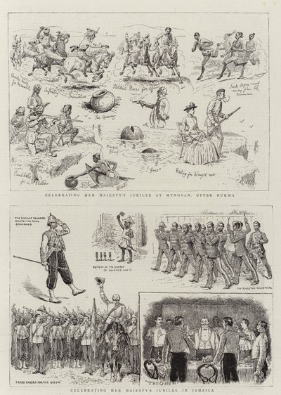 Celebrazione del Giubileo di Sua Maestà da Alfred Chantrey Corbould