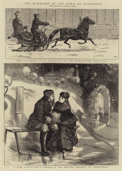 Il matrimonio del Duca di Edimburgo da Alfred Chantrey Corbould