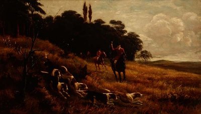 Caccia a cavallo da Alfred Charles Havell